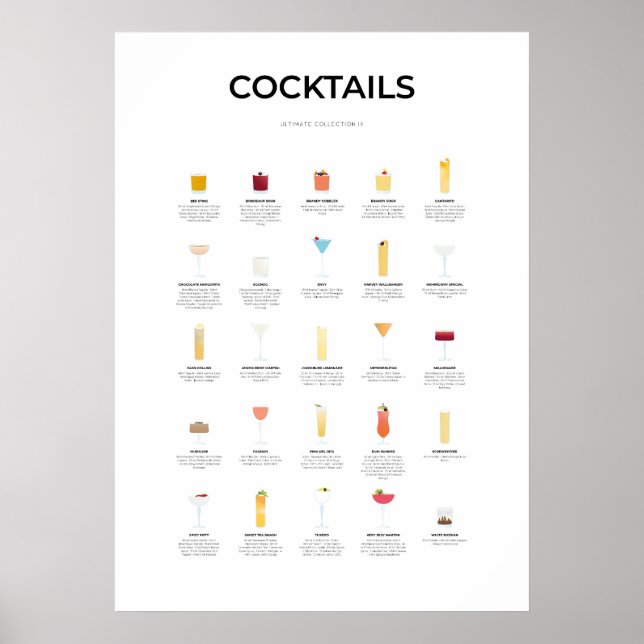 Cocktails Ultimate Collection IV Poster (Front)