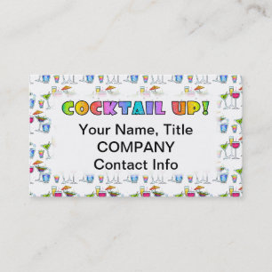 COCKTAILS UP! BUSINESS CARD