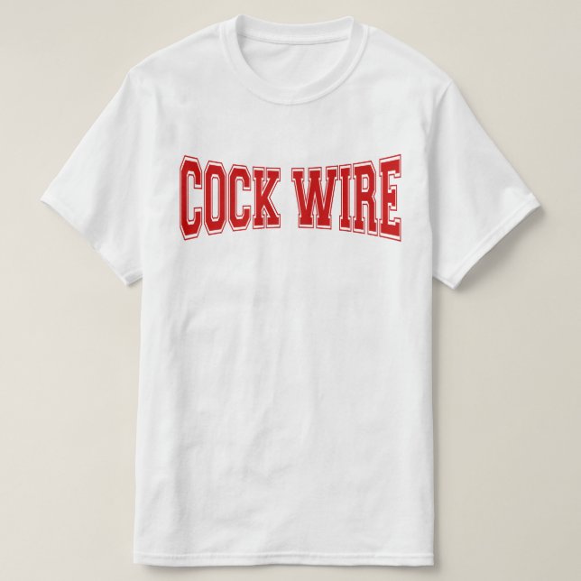 COCKWIRE T-Shirt (Design Front)