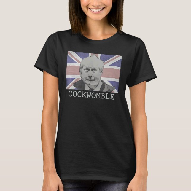 Cockwomble England Flag T-Shirt (Front)