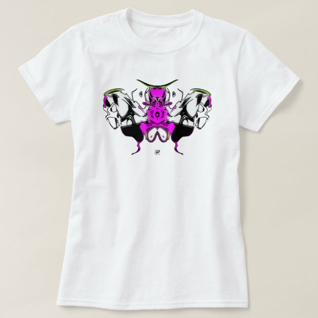 Cocky butterfly moth T-Shirt (Design Front)