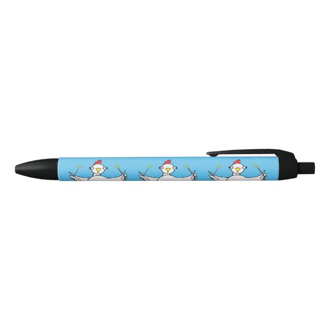 Cocky Contractor Black Ink Pen (Top)