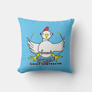 Cocky Contractor Cushion