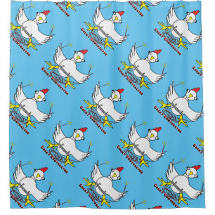 Cocky Contractor Shower Curtain