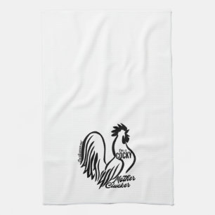 Cocky Mother Clucker Dish Towel