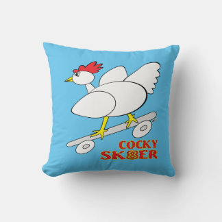 Cocky Skater Cushion