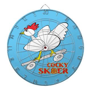 Cocky Skater Dartboard