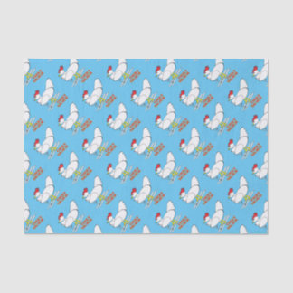 Cocky Skier Tissue Paper