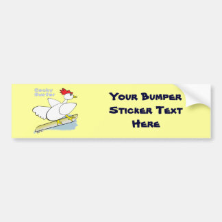 Cocky Surfer Bumper Sticker