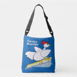 Cocky Surfer Crossbody Bag