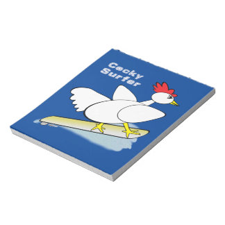 Cocky Surfer Notepad