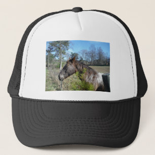 Coco and Cream Coloured Horse Trucker Hat