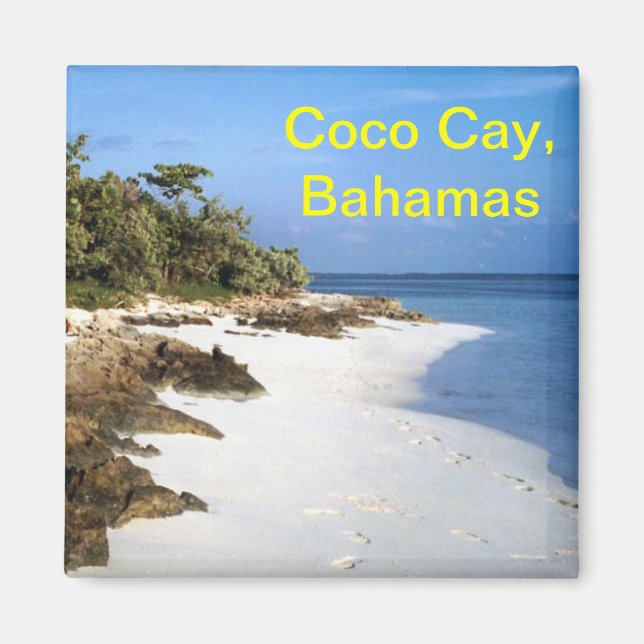 Coco Cay Bahamas magnet (Front)
