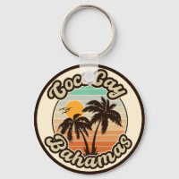 Coco Cay Bahamas Retro Sunset Souvenirs 60s
