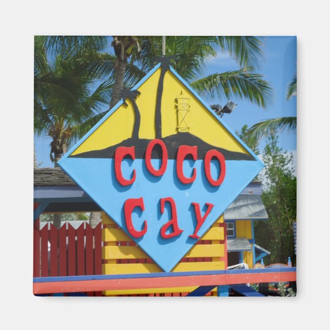 Coco Cay Magnet (Front)