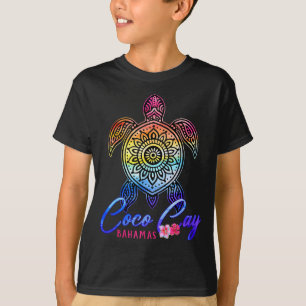 Coco cay tie dye sea turtle T-Shirt