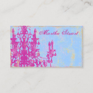 Coco Chandelier ~ CHANGE COLOR Business Cards