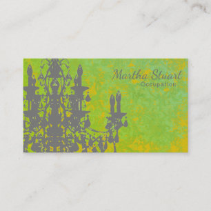 Coco Chandelier - CHANGE COLOR Business Cards
