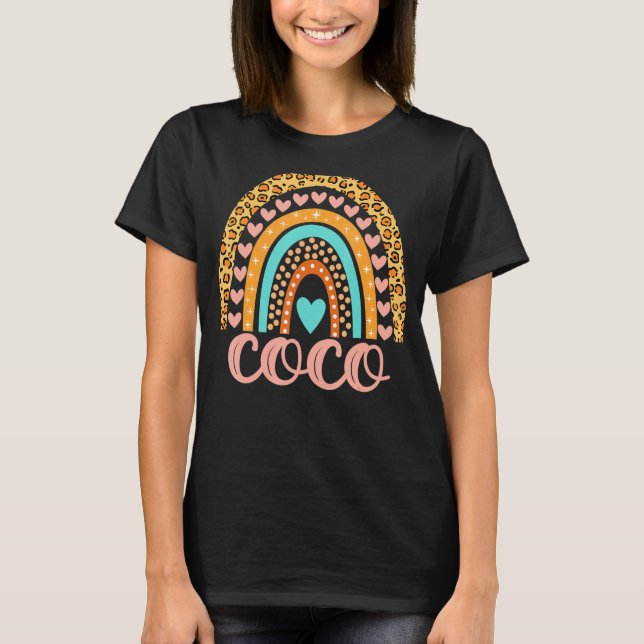 Coco  Coco Name Birthday Shirt Gift (Front)