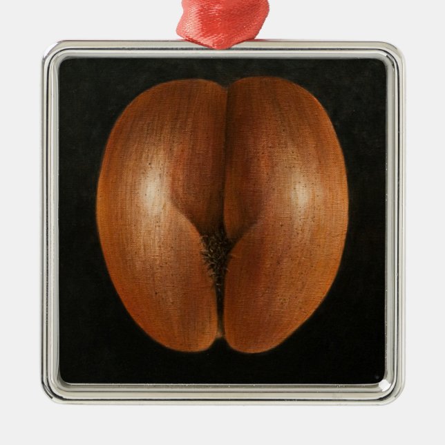 Coco de Mer 2010 Metal Tree Decoration (Front)