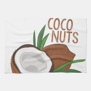 Coco Nuts Tea Towel