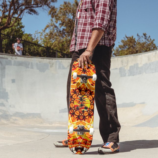 Coco Palm Star  Skateboard (Outdoor 2)