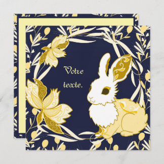 Coco the rabbit card