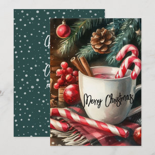 Cocoa and Cheer Holiday Card