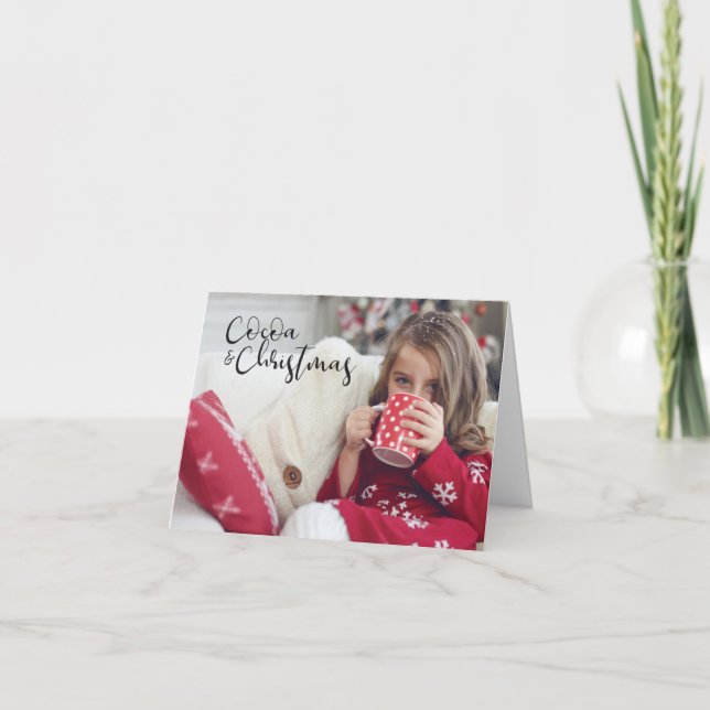 Cocoa and Christmas Card (Front)