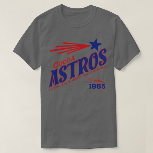 Cocoa Astros T-Shirt (Design Front)