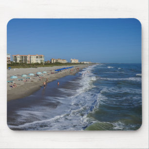 Cocoa Beach Coastline Mouse Pad