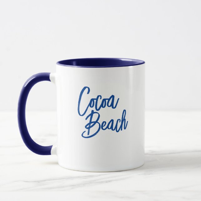  Cocoa Beach Florida Coffee Mug (Left)