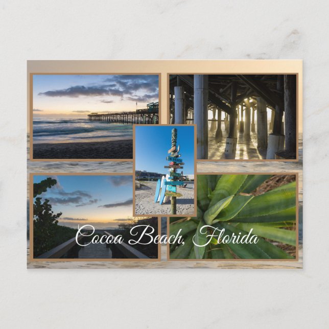 Cocoa Beach Florida Postcard (Front)