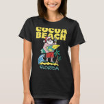 COCOA BEACH FLORIDA Santa Christmas Surfing T-Shirt<br><div class="desc">COCOA BEACH FLORIDA Santa Christmas Surfing</div>