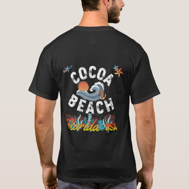 Cocoa Beach, Florida T-Shirt (Back)