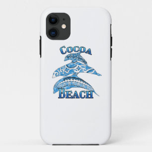 Cocoa Beach Florida Vacation Tribal Dolphins Case-Mate iPhone Case