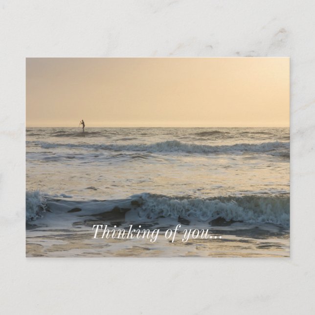 Cocoa Beach Paddleboarding Postcard (Front)