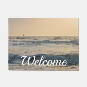Cocoa Beach Paddleboarding Welcome Doormat