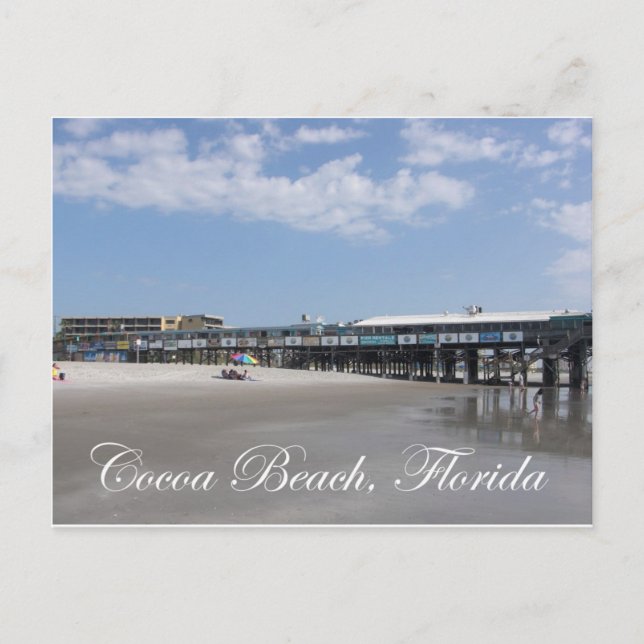 Cocoa Beach Postcard (Front)