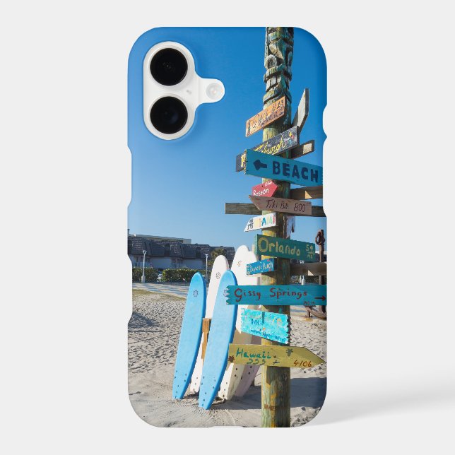 Cocoa Beach Tiki Totem (Back)