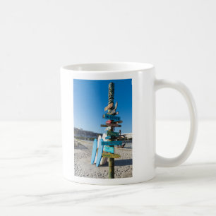 Cocoa Beach Tiki Totem Coffee Mug
