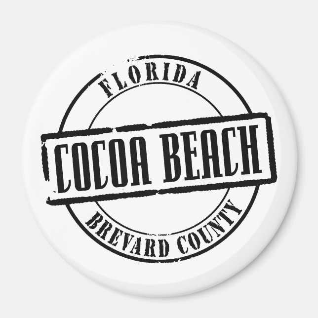 Cocoa Beach Title Magnet (Front)
