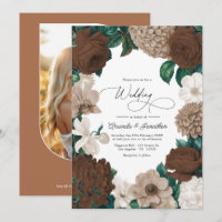 Cocoa Bean, Mushroom Taupe & Vanilla Cream Wedding