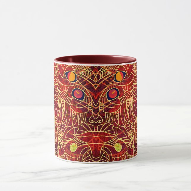 Cocoa Beast Mask Mug (Center)