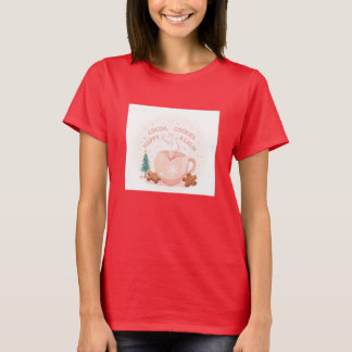 Cocoa, Cookies & Calm – Pastel Christmas CoT-Shirt T-Shirt