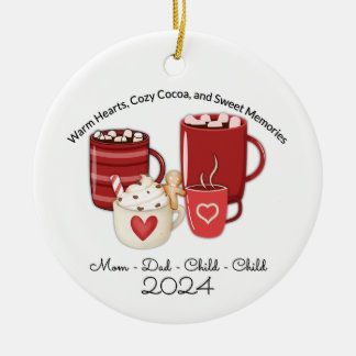 Cocoa for Four Ceramic Tree Decoration