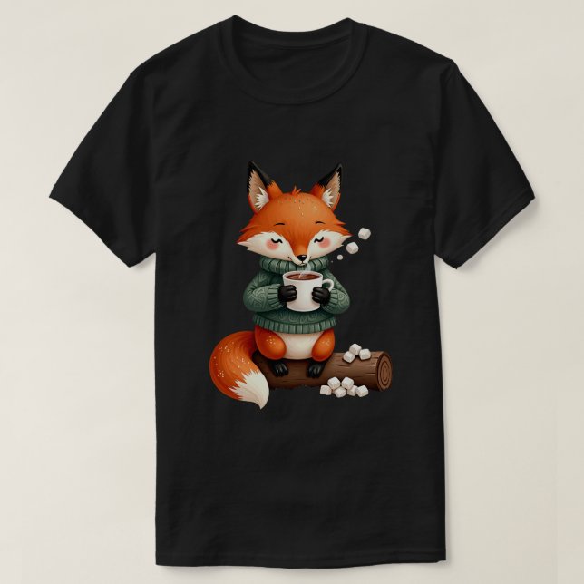 Cocoa Fox T-Shirt (Design Front)