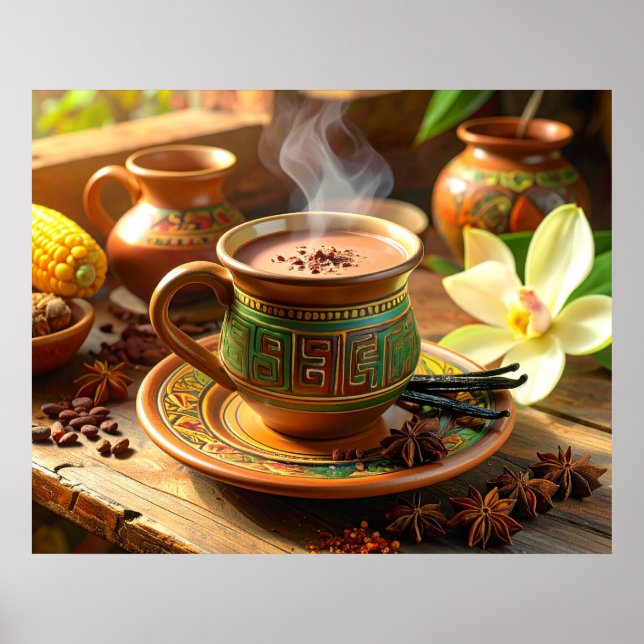 COCOA - HOT CHOCOLATE POSTER (Front)
