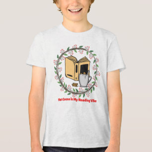 Cocoa is my reading vibe Tri-Blend shirt