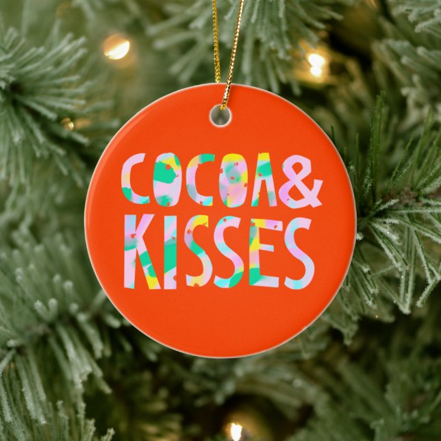 Cocoa & Kisses Ceramic Tree Decoration (Tree)
